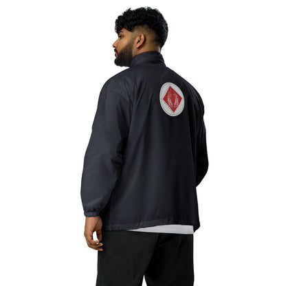 ISAN Unisex "RED" Windbreaker