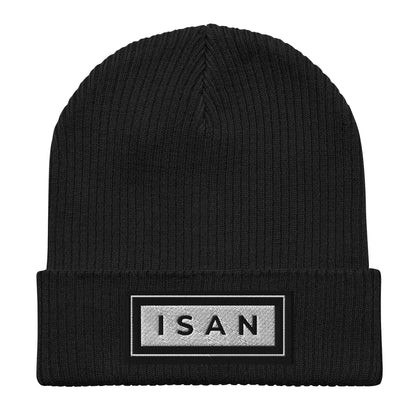 ISAN BOLD Organic Ribbed Beanie