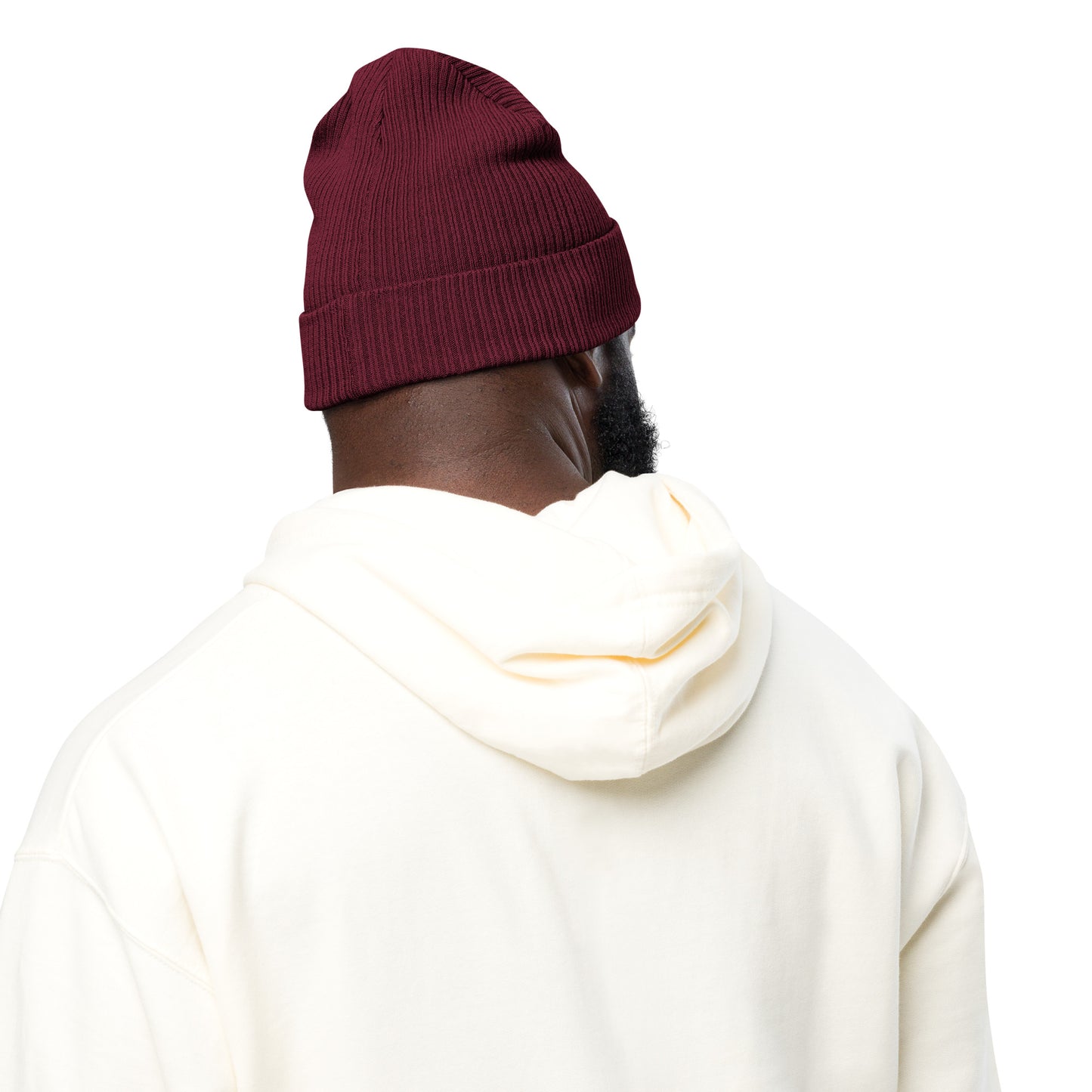 ISAN BOLD Organic Ribbed Beanie