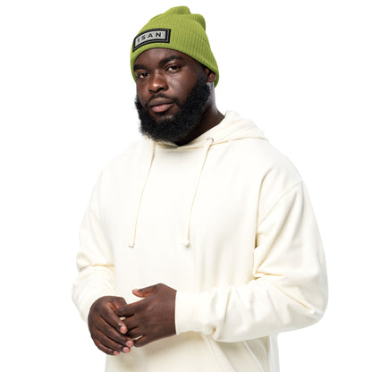 ISAN BOLD Organic Ribbed Beanie