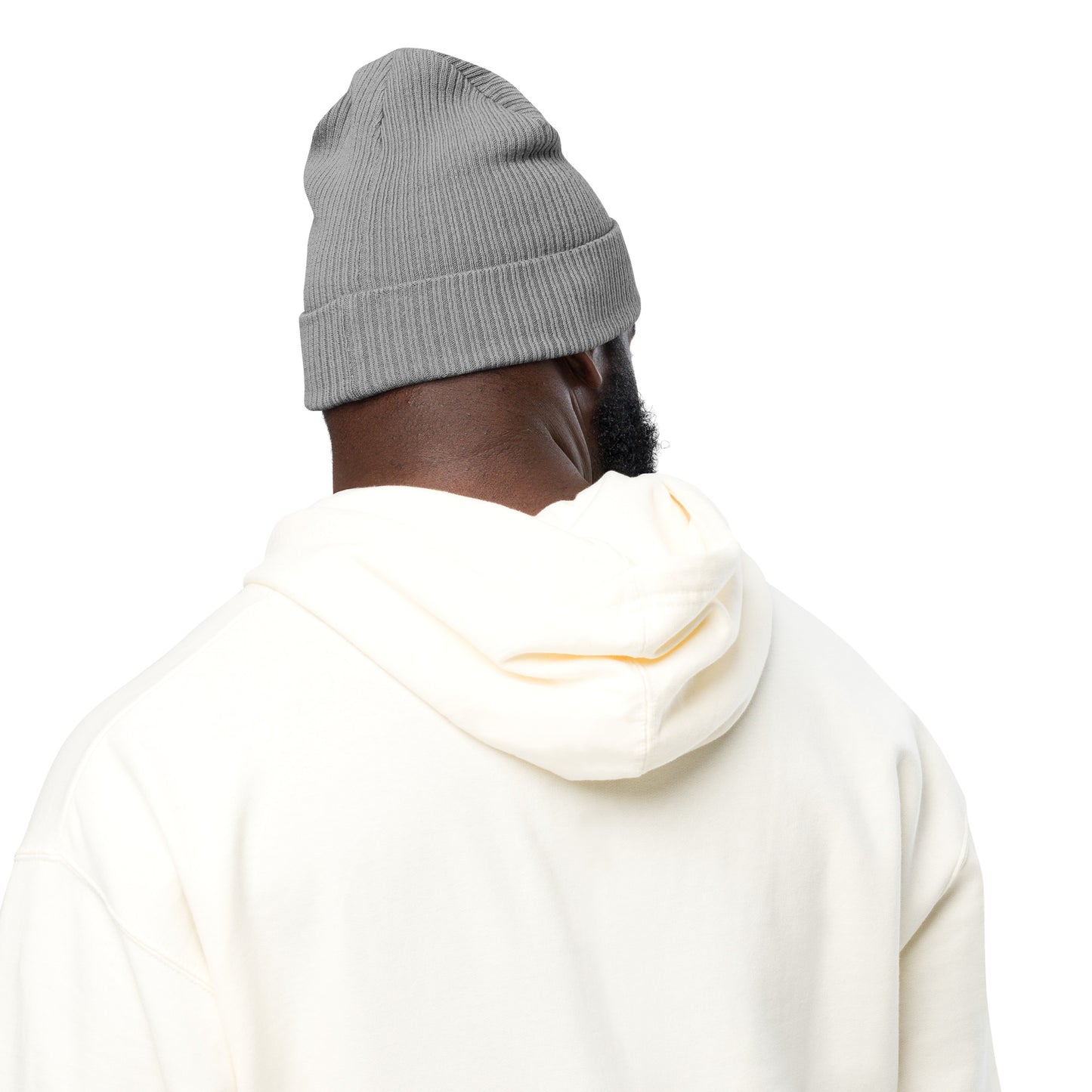 ISAN BOLD Organic Ribbed Beanie